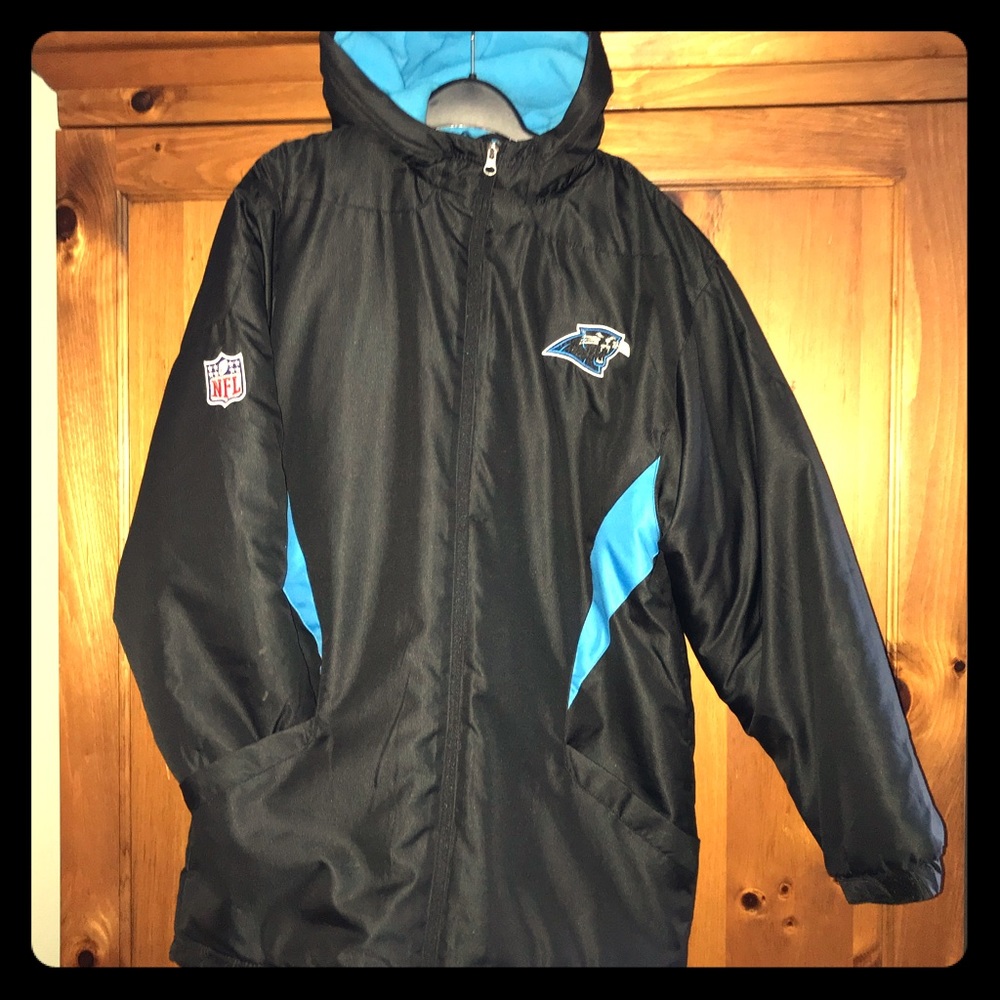 BOYS Authentic “ON FIELD” CAROLINA NFL Coat