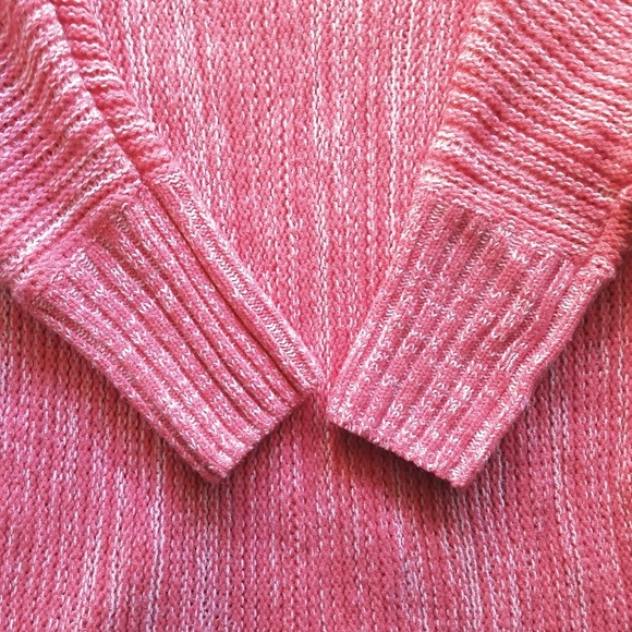 Express 3/4 Sleeve Wool Blend Knit Sweater Sz L - Picture 4 of 6