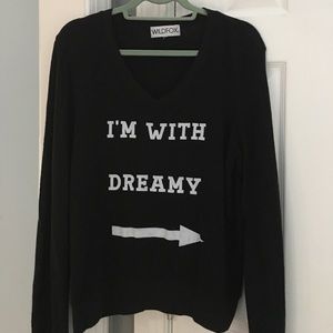 WildFox V Neck Sweatshirt