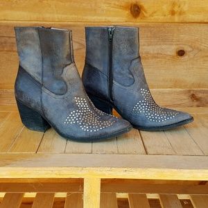 Free people studded booties