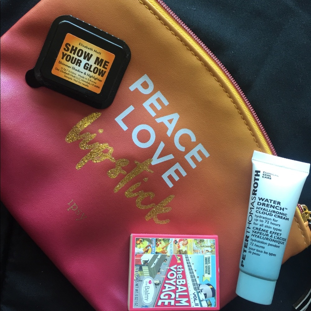 Makeup Bag and Samples