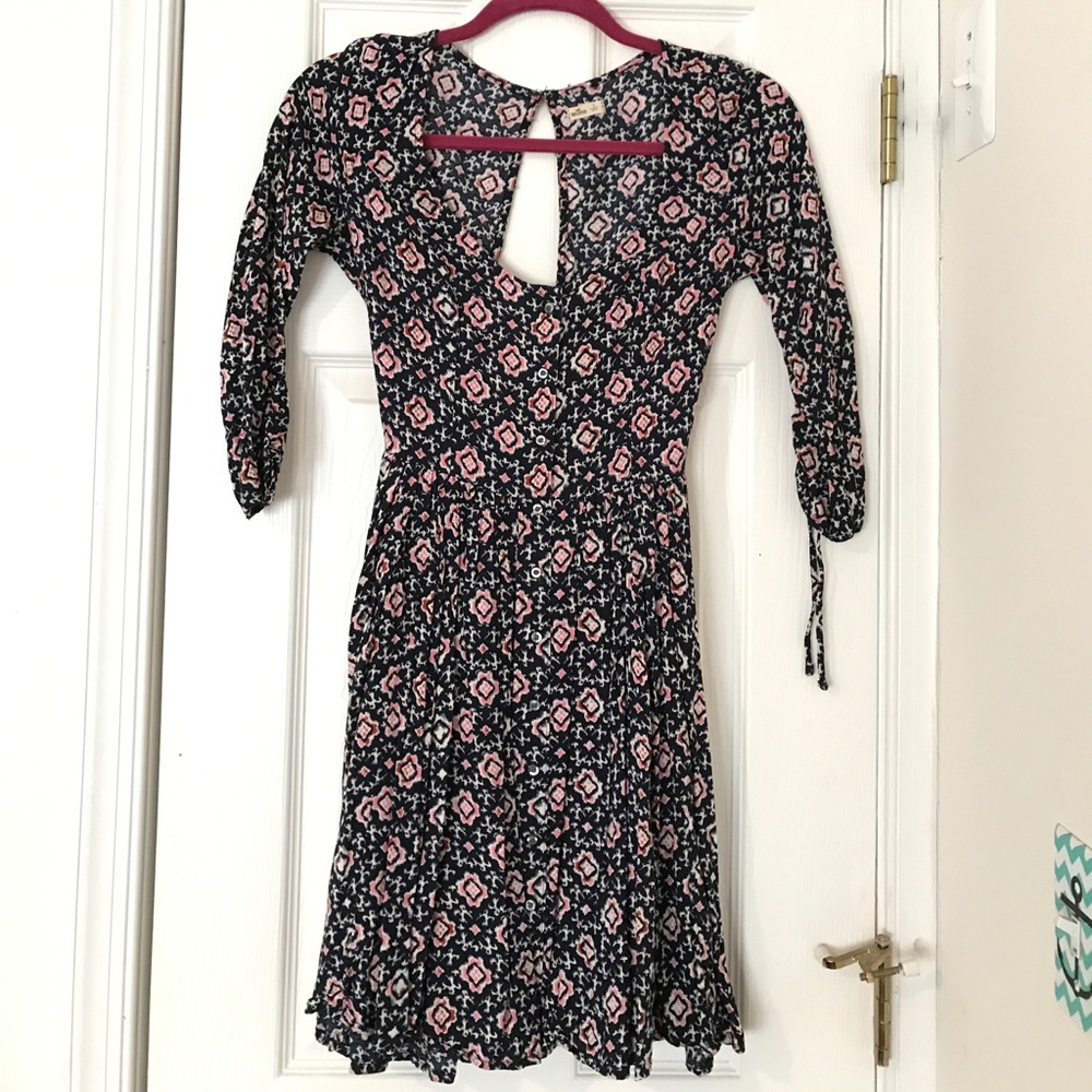 3/4 sleeve fall dress