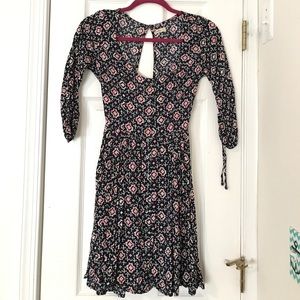 3/4 sleeve fall dress