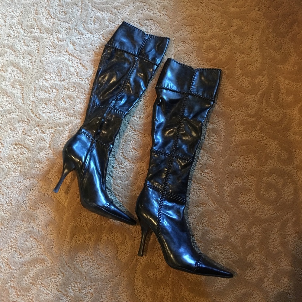 BCBG Girls black boots for fall!  Knee High!