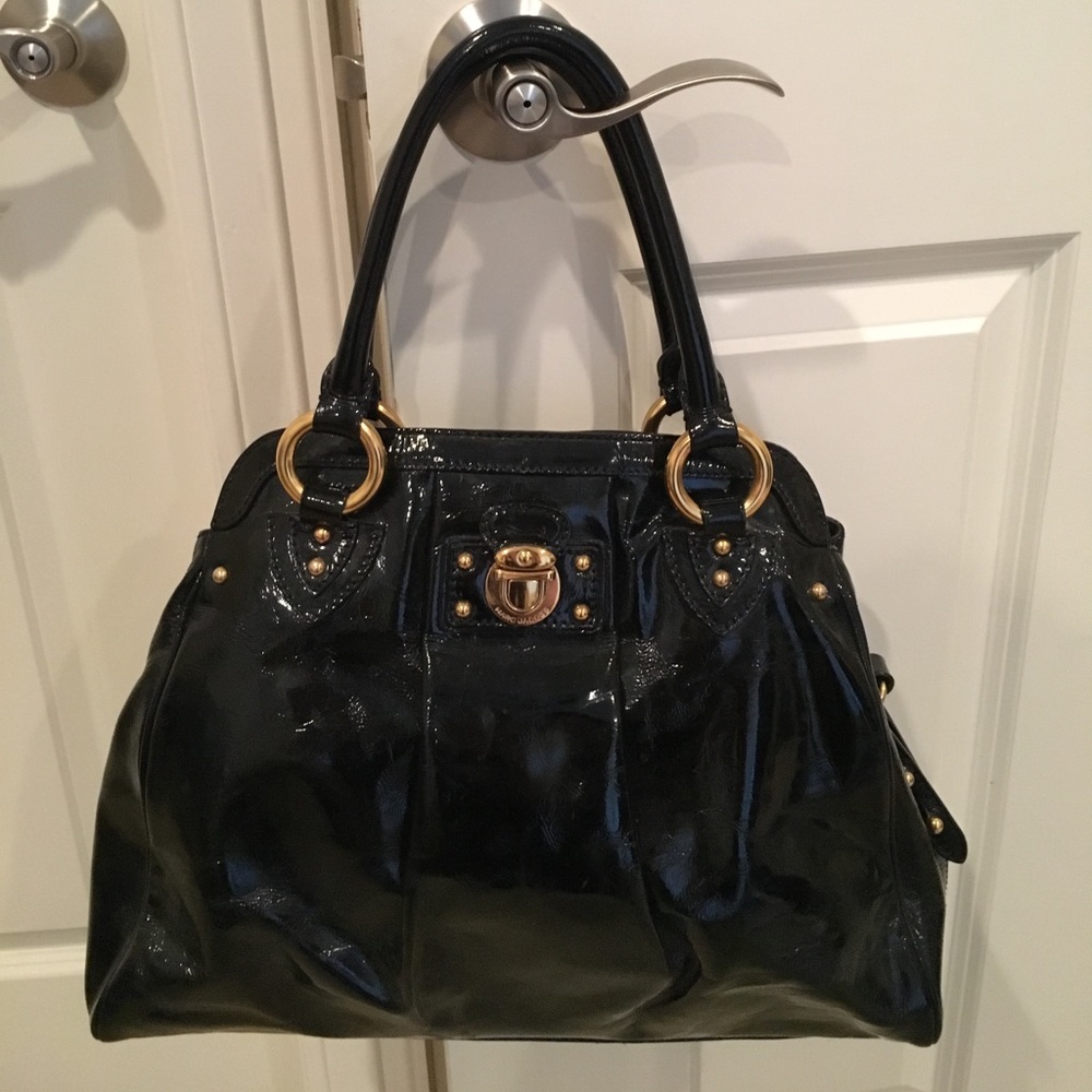 Marc Jacobs patent leather satchel