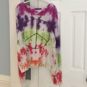 WildFox Tie Dyed Sweatshirt.