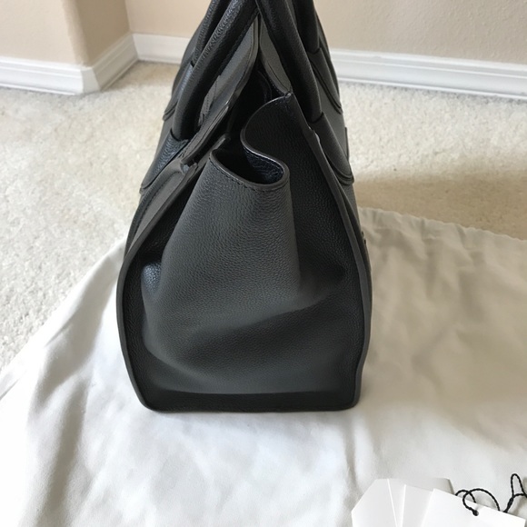 New Celine Medium Luggage Tote Black - Picture 4 of 7