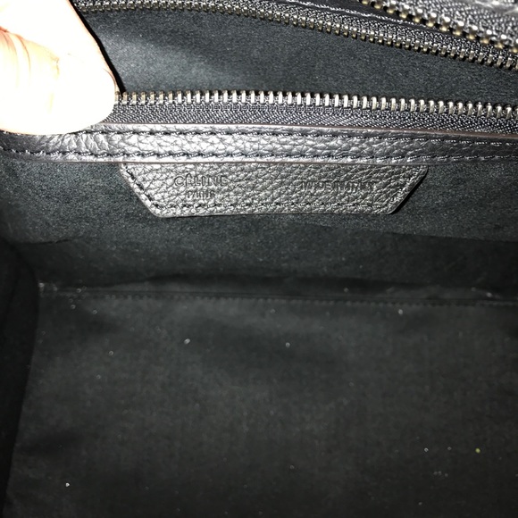 New Celine Medium Luggage Tote Black - Picture 6 of 7