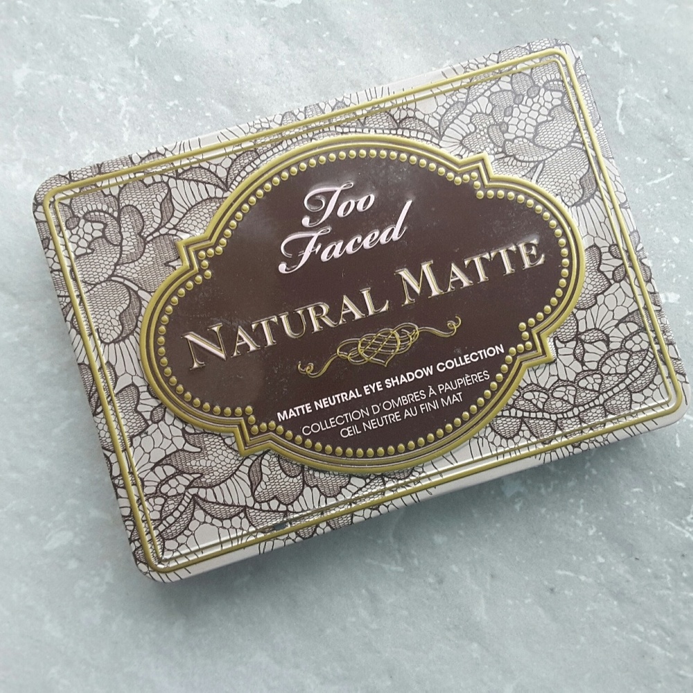 Too faced natural matte palette