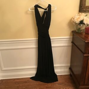 Long Black dress- perfect for a formal dance!