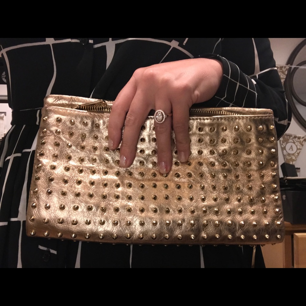 Vince Camuto- cool- unique clutch
