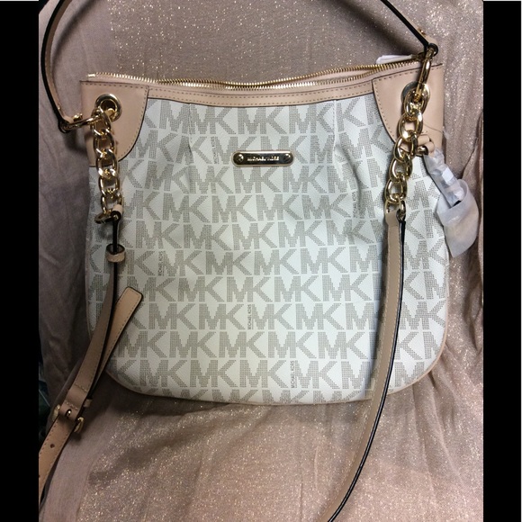 Michael Kors LG convertible vanilla shoulder bag - Picture 4 of 4