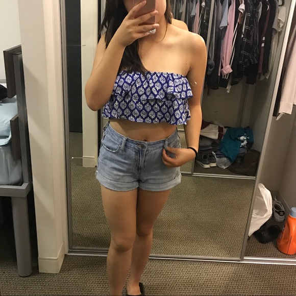 Medallion Print Tube Top - Picture 3 of 5