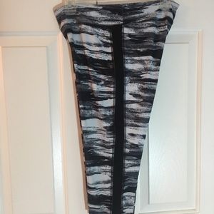 Champion Grey and Black crop leggings