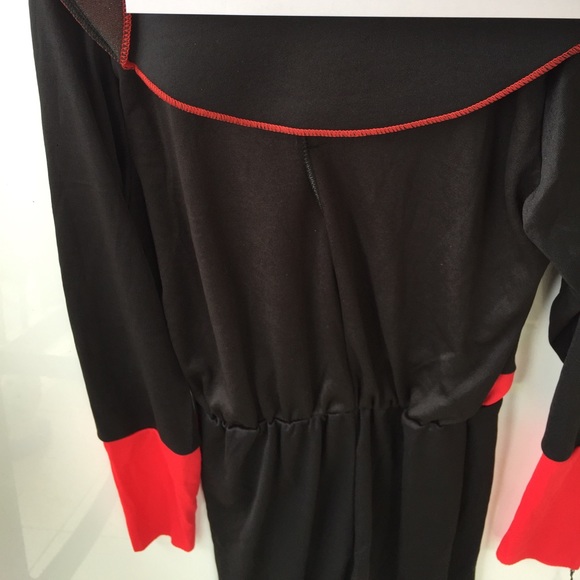 Fire 🔥 Ninja Boys Halloween Costume Large New - Picture 4 of 6