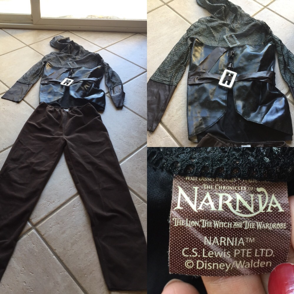 Narnia medieval costume Sz 7/8 boys