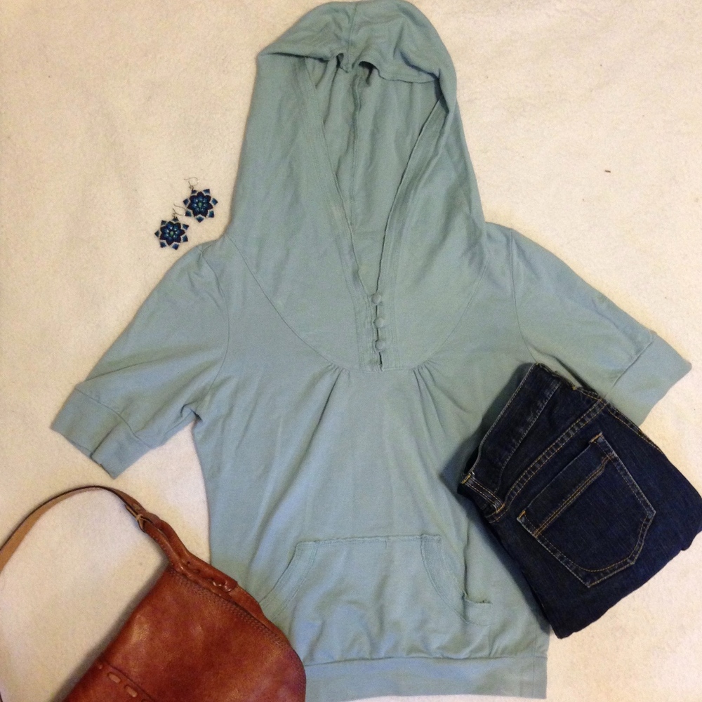 Mossimo Supply Co short sleeve hoodie