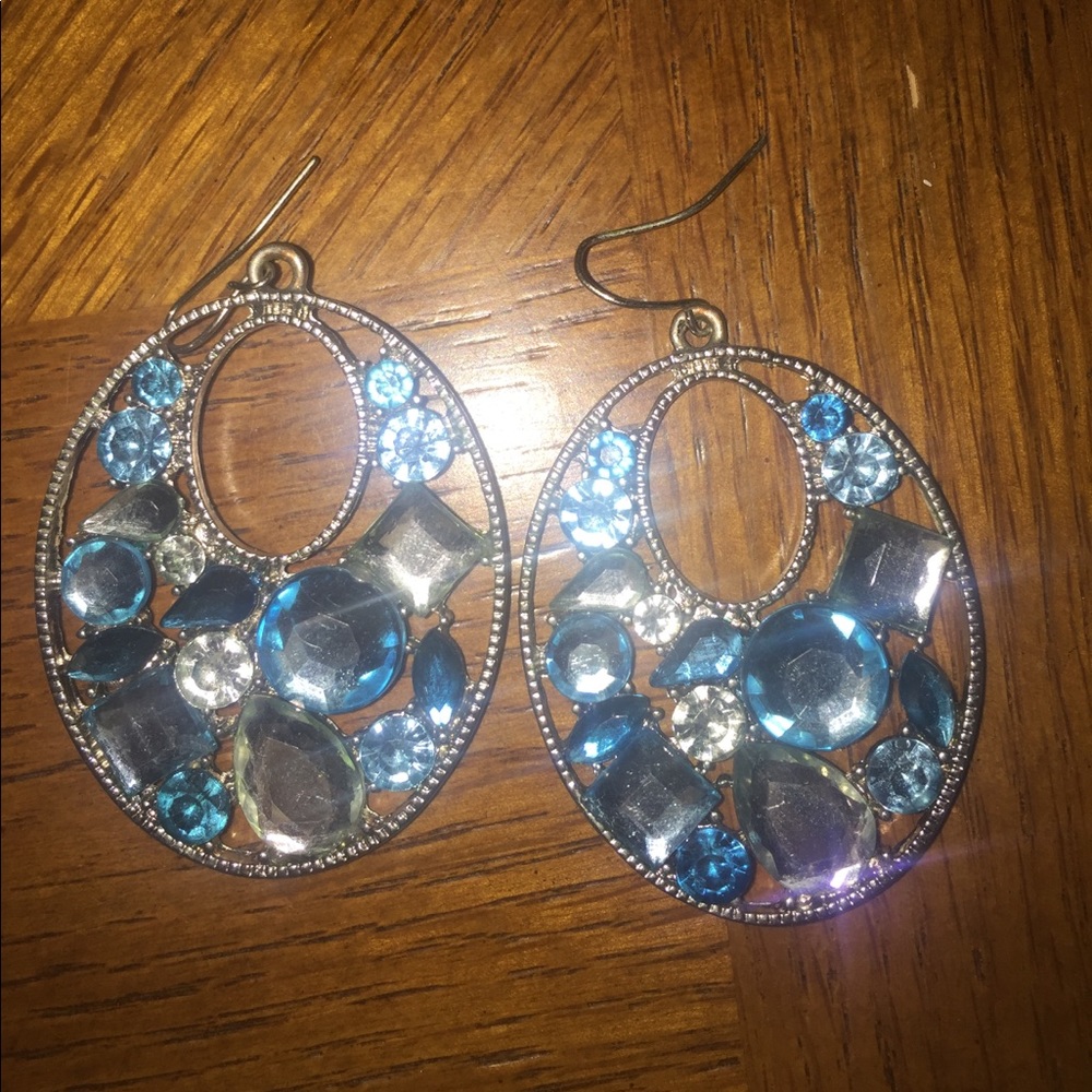 Sapphire earrings