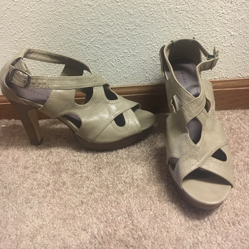 Madden Girl Nude Heels