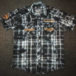 Premium Affliction Button Up