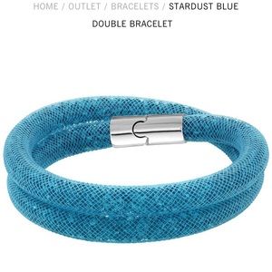 Blue swarovski bracelet or necklace.