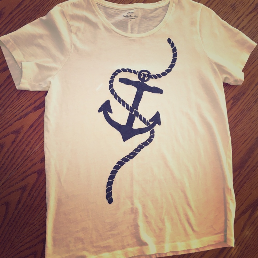 J Crew Collector Tee size large