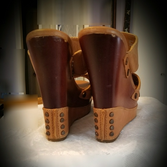 AUTHENTIC Calvin Klein platform mules - Picture 2 of 5