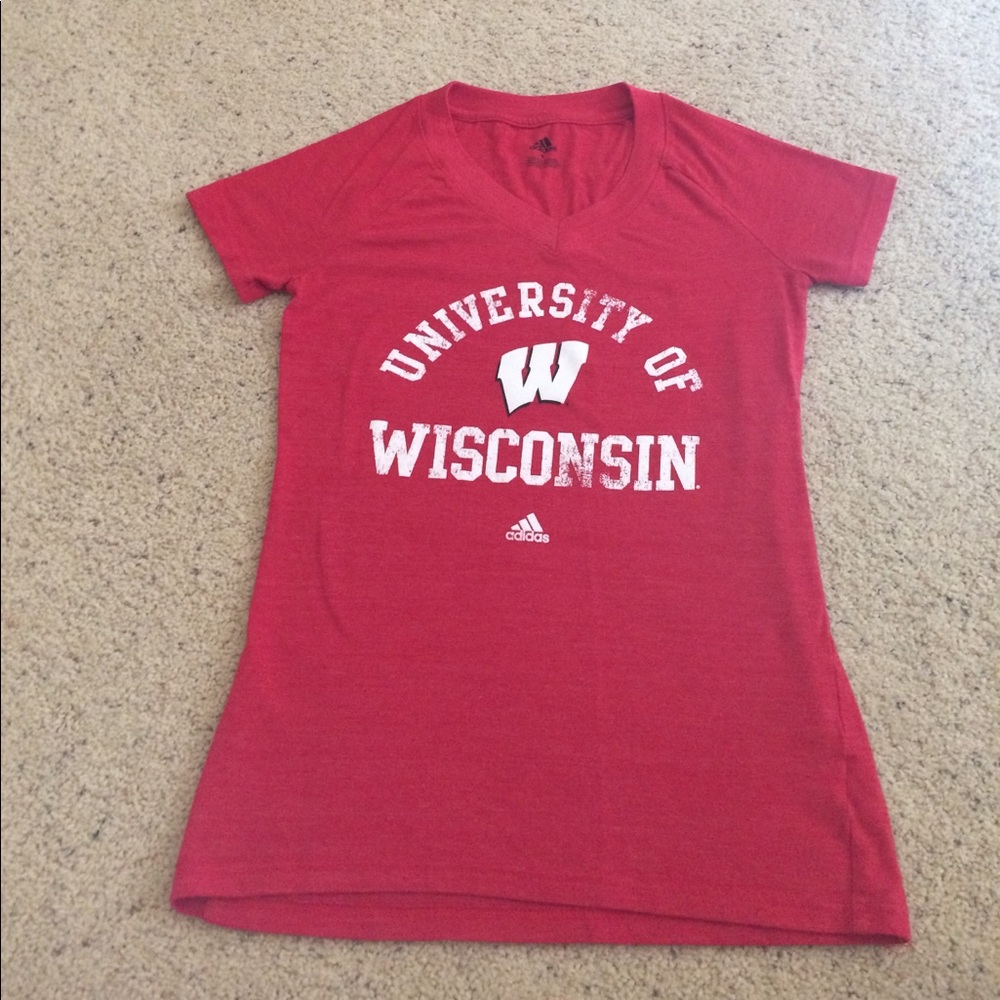 university of WI Madison badger shirt- like new
