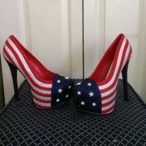 Patriotic heels