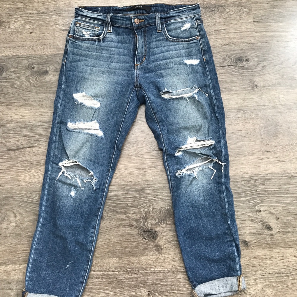 Joe’s boyfriend fit capri’s sz 26
