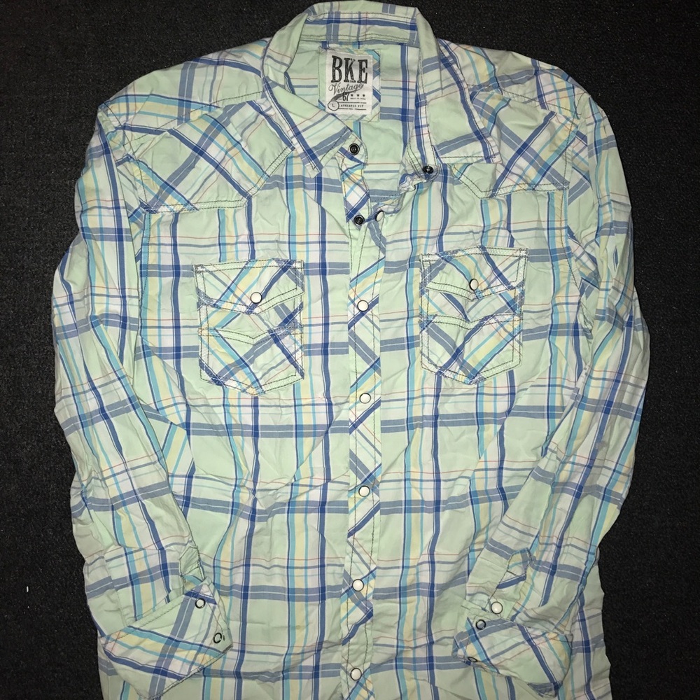 BKE Vintage Athletic Fit Woven