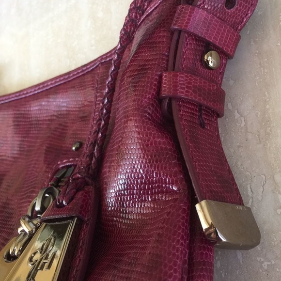 EUC COLE HAAN PARKER LEATHER HOBO Retail $348