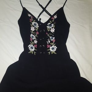 Embroidered Abercrombie Sundress