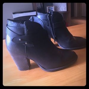 XOXO Black Booties
