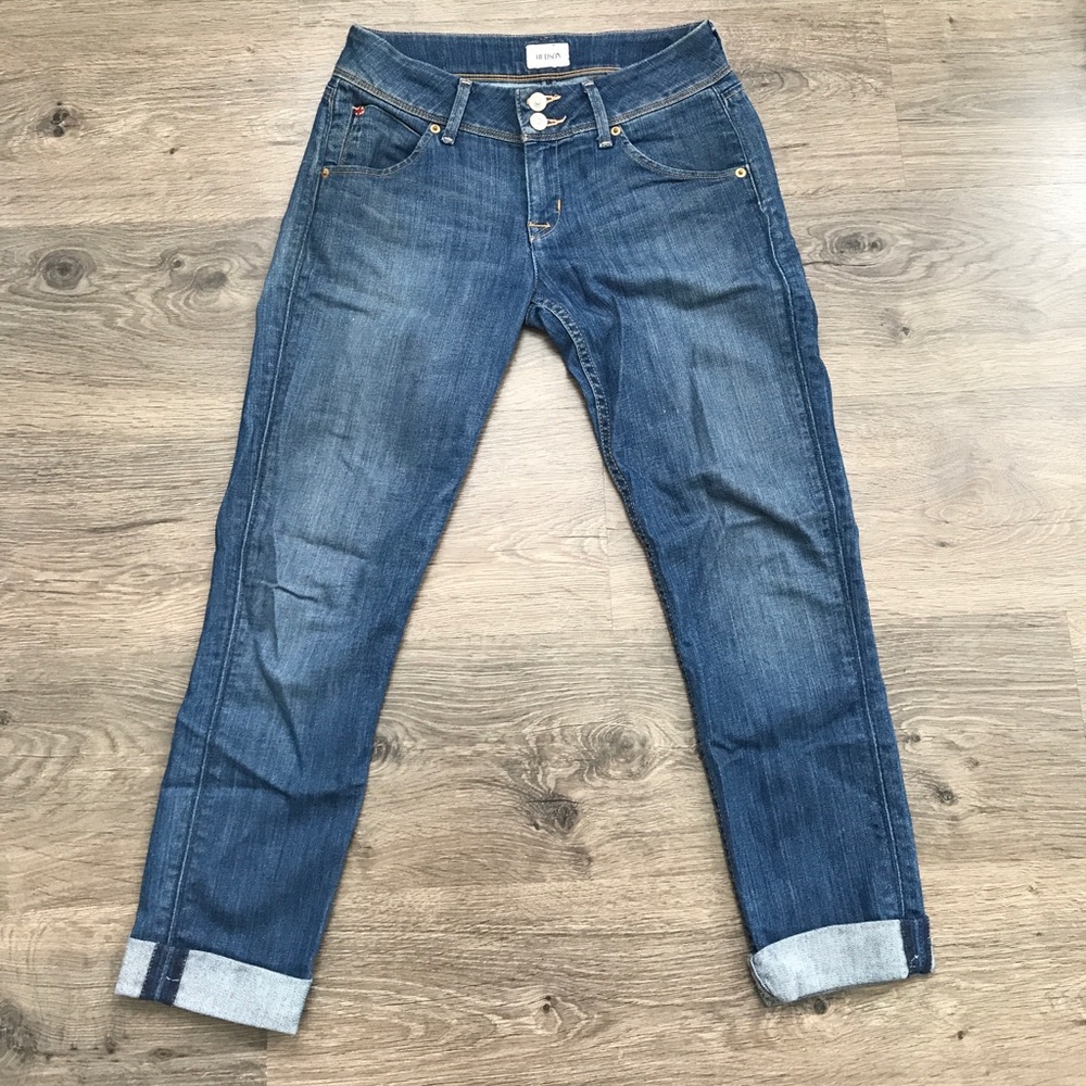 Hudson ankle cuffed jeans sz 26
