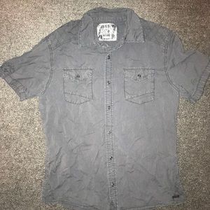 Buckle Black Button Up