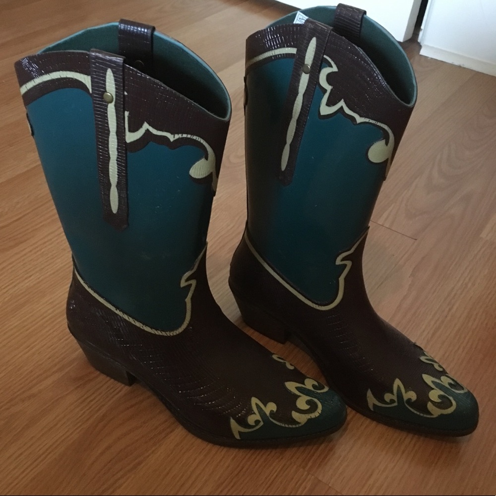 Cowboy Boots Waterproof Rainboots