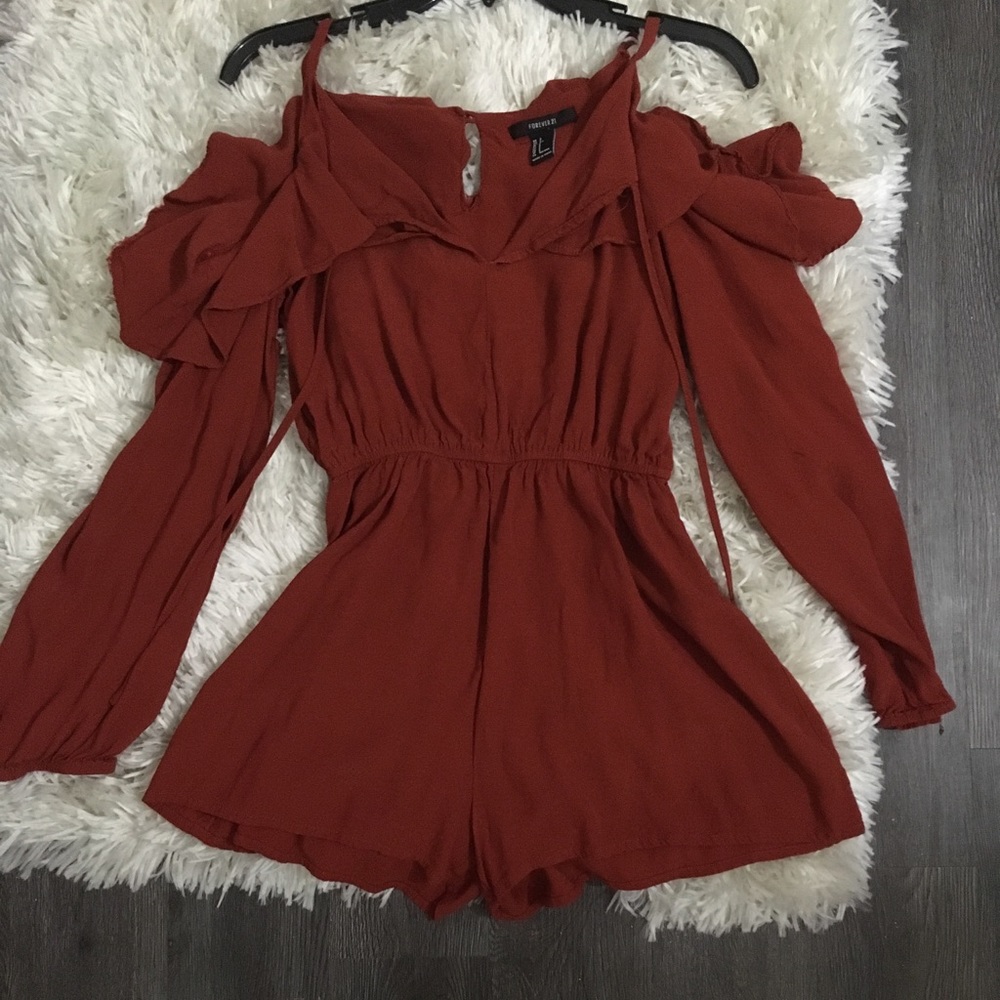 Forever 21 Off the Shoulder Romper