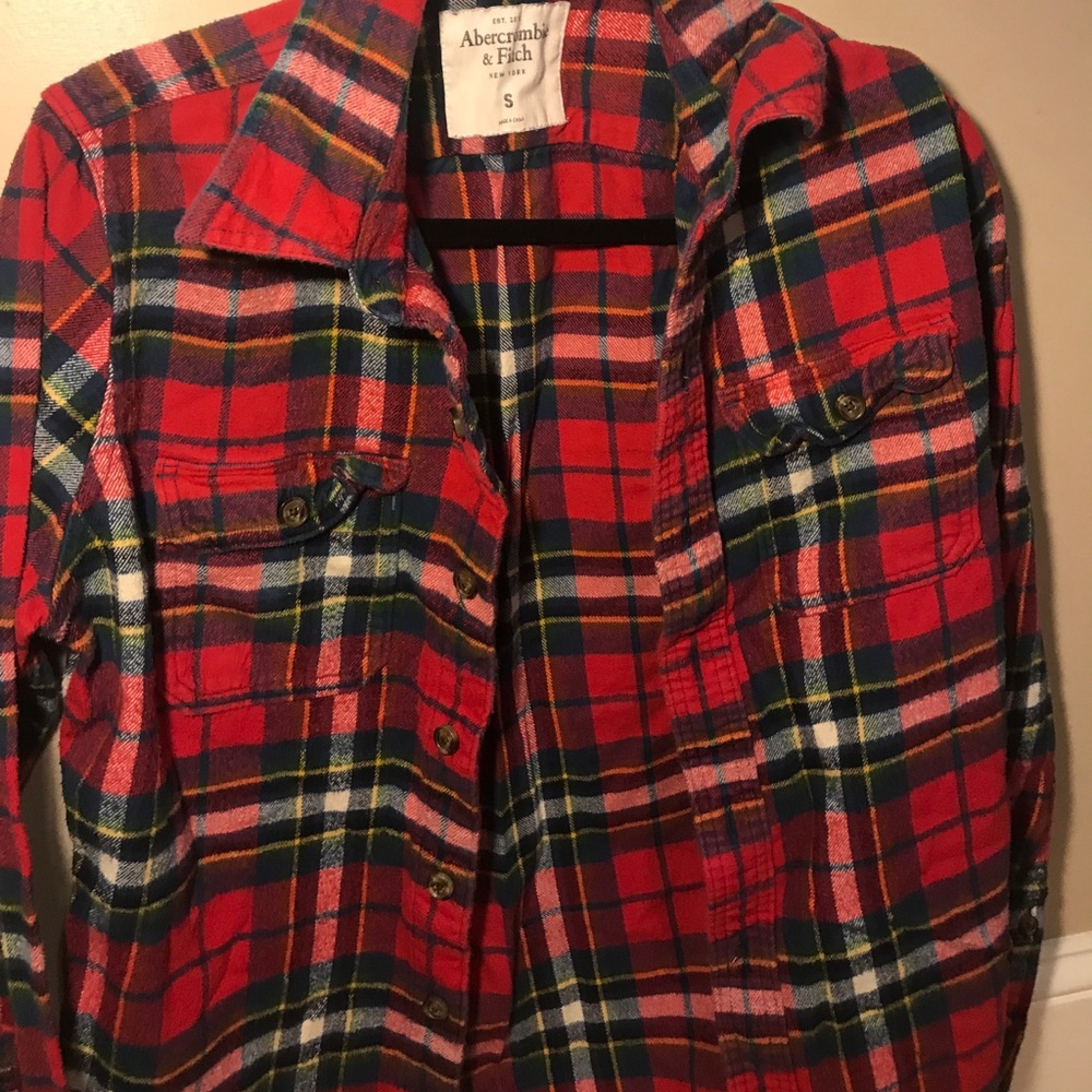 Abercrombie and fitch flannel