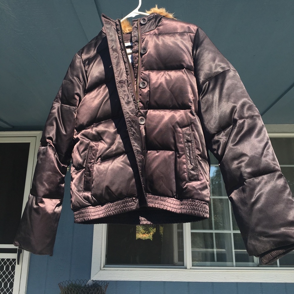 Puffy fleece women's jacket