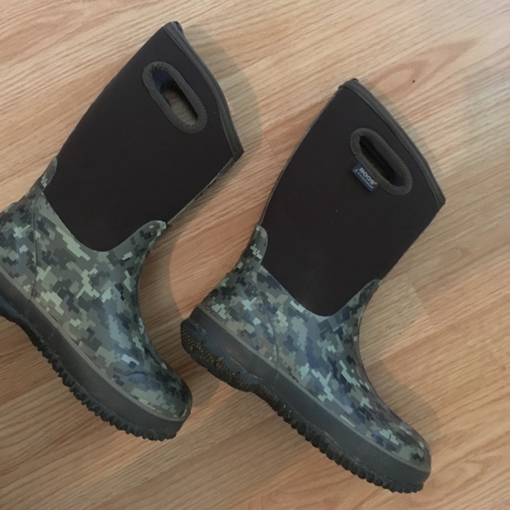 Camo Kids Rainboots Outdoor and waterproof!