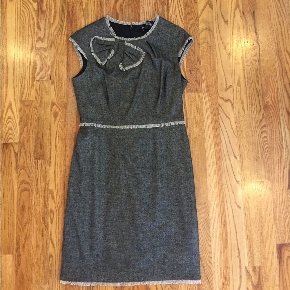 Etcetera Wool Fringe Dress
