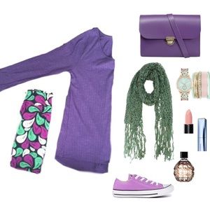 LuLaRoe NWT LYNNAE AND LEGGINGS