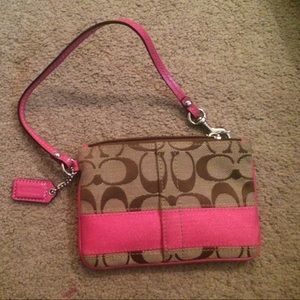 Coach wristlet