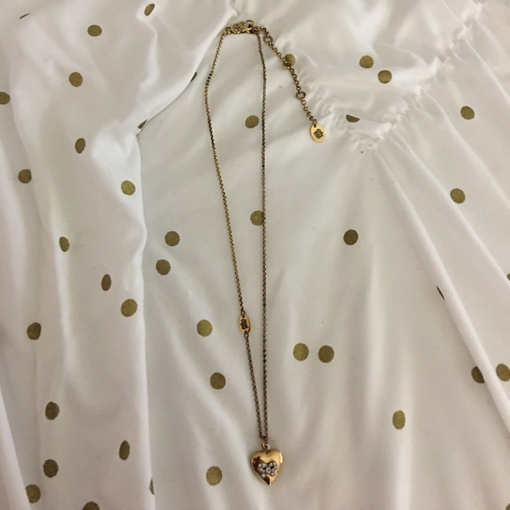 JUICY COUTURE HEART NECKLACE