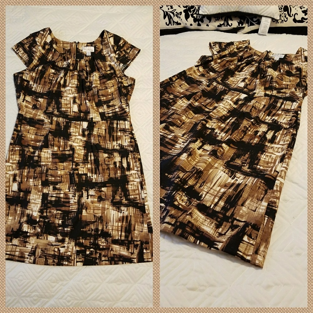 Olivia Matthews brown and black dress 18W
