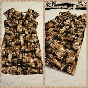 Olivia Matthews brown and black dress 18W