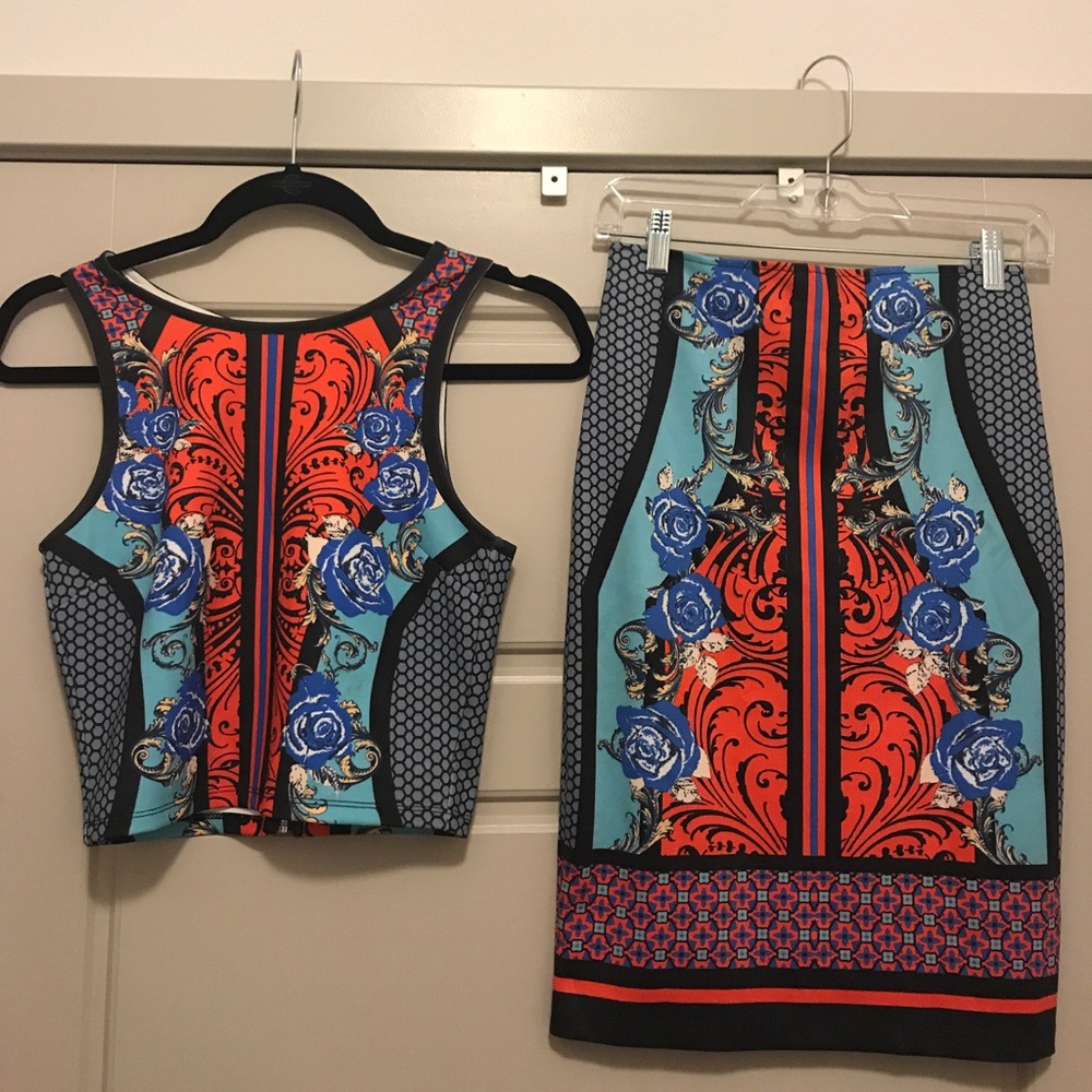 Jealous Tomato Bodycon 2-Piece Dress