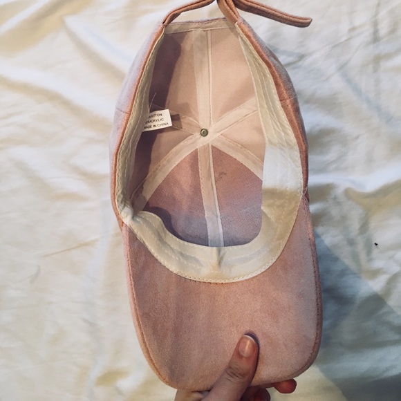 Pink Velvet Cap - Picture 2 of 4