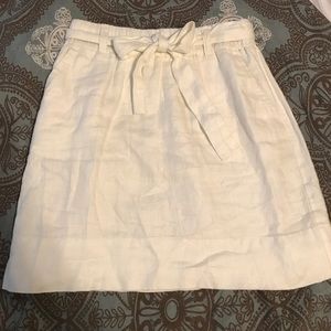White LOFT Skirt